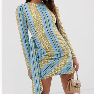 JOHN ZACK -  mini asymmetrical dress - Size 12